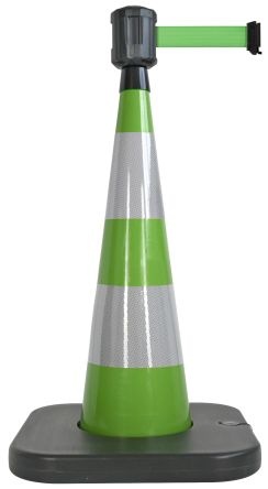 Viso Weighted Green 90 Cm Polyvinyl Chloride Traffic & Safety Cone