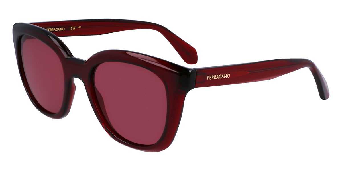 Salvatore Ferragamo SF 2000S 616 Women’s Sunglasses Burgundy Size 52