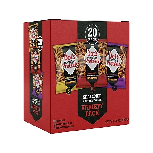 Dot's Variety Pack, 1 Oz, 18 Ct