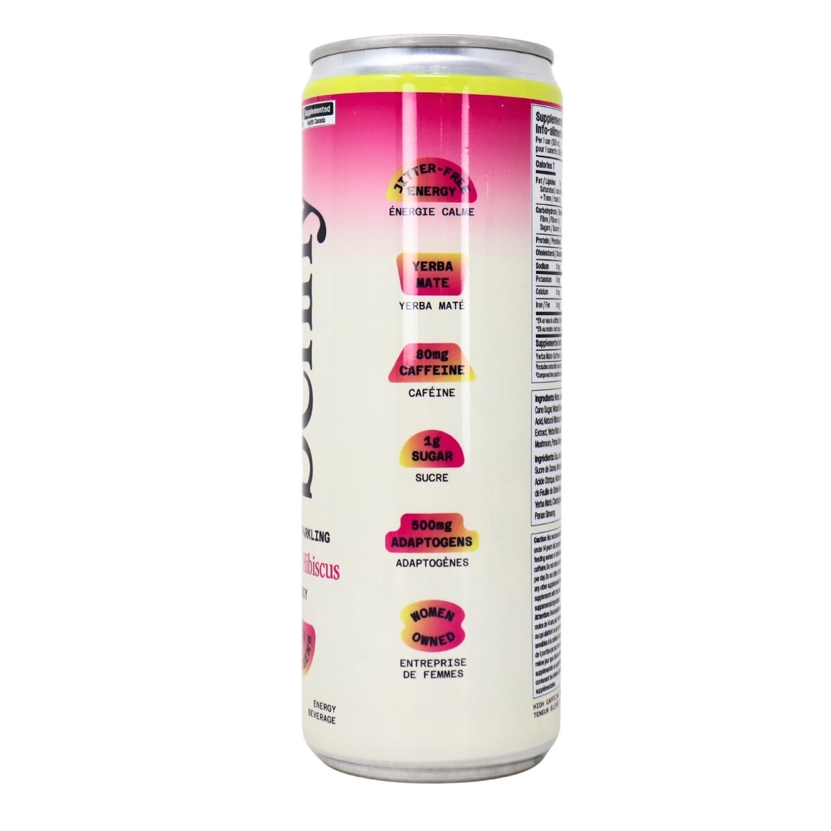 Benny Raspberry Hibiscus Lightly Sparkling Energy Drink - 12 Fl Oz Can thumbnail