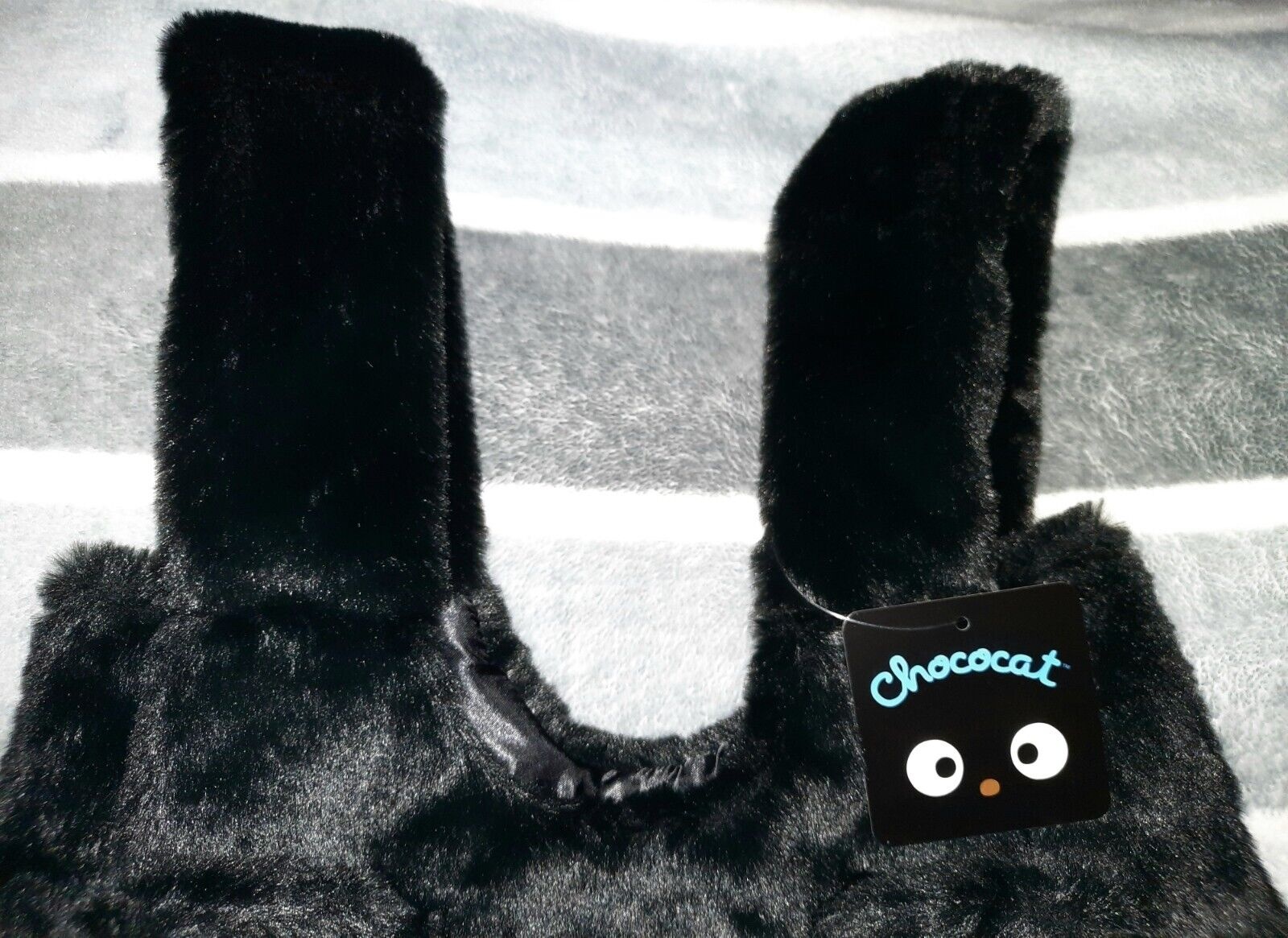 Chococat Plush Shoulder Bag & Zipper Pouch Set *They Have Tails* Sanrio NWT ???????? thumbnail