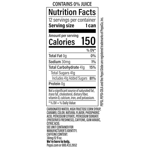 Pepsi Cola Soda Pop, Peach, Limited Edition, 12 Fl Oz Cans (12 Pack) thumbnail