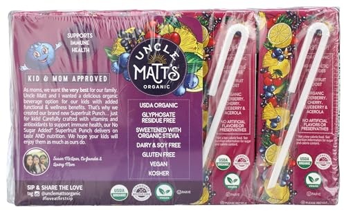 Uncle Matts, Superfruit Punch Juice, 6.75 Oz X 8 (case of 4) thumbnail