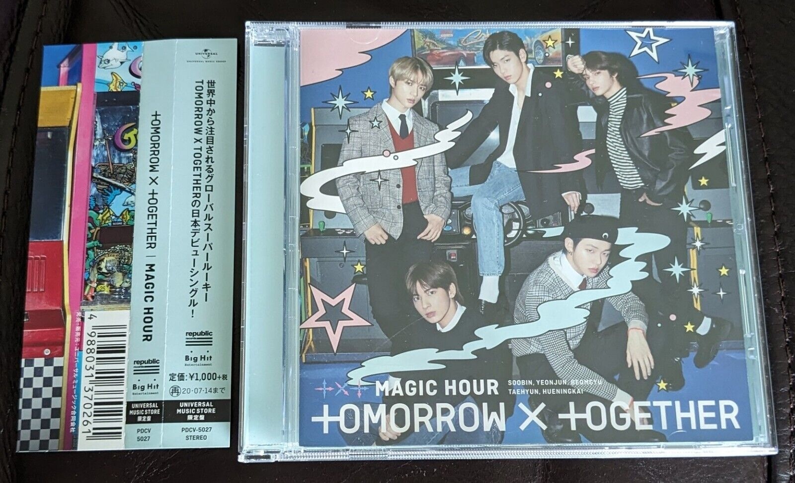Used TXT Tomorrow X Together Magic Hour Japanese Universal Music Limited Edit.CD