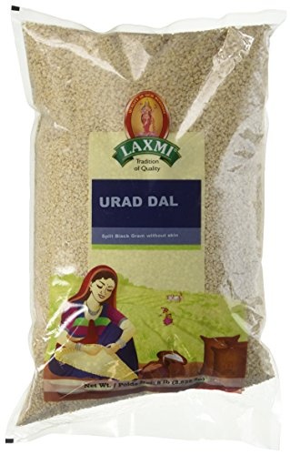 Laxmi Urad Dal (Unhusked Black Lentils) - Traditional Indian Foods, 8 Pounds