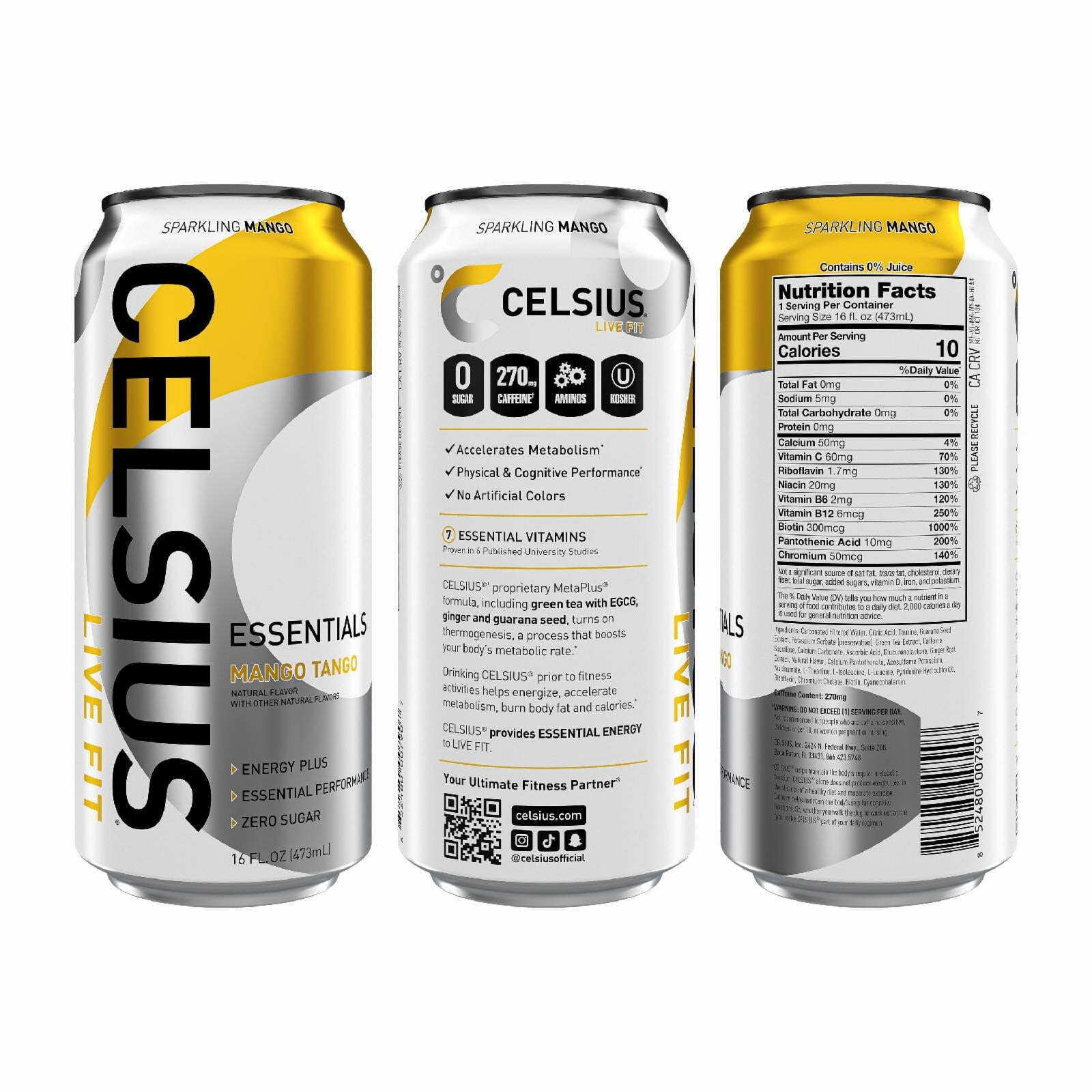 Sparkling Sunset Variety Pack, Performance Energy Drink 16 Fl Oz (Pack of 12) thumbnail