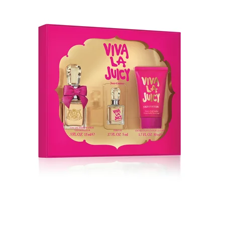 Juicy Couture Viva La Juicy Perfume Gift Set for Women, 3 Pc