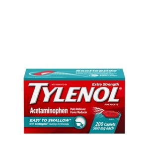 Tylenol - Extra Strength Easy To Swallow 200 Caplets - 08\26