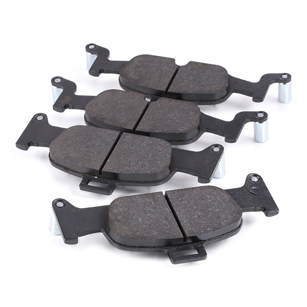 SWAG 32 91 6755 Brake Pad Set Rear Axle, Excl. Wear Warning Contact