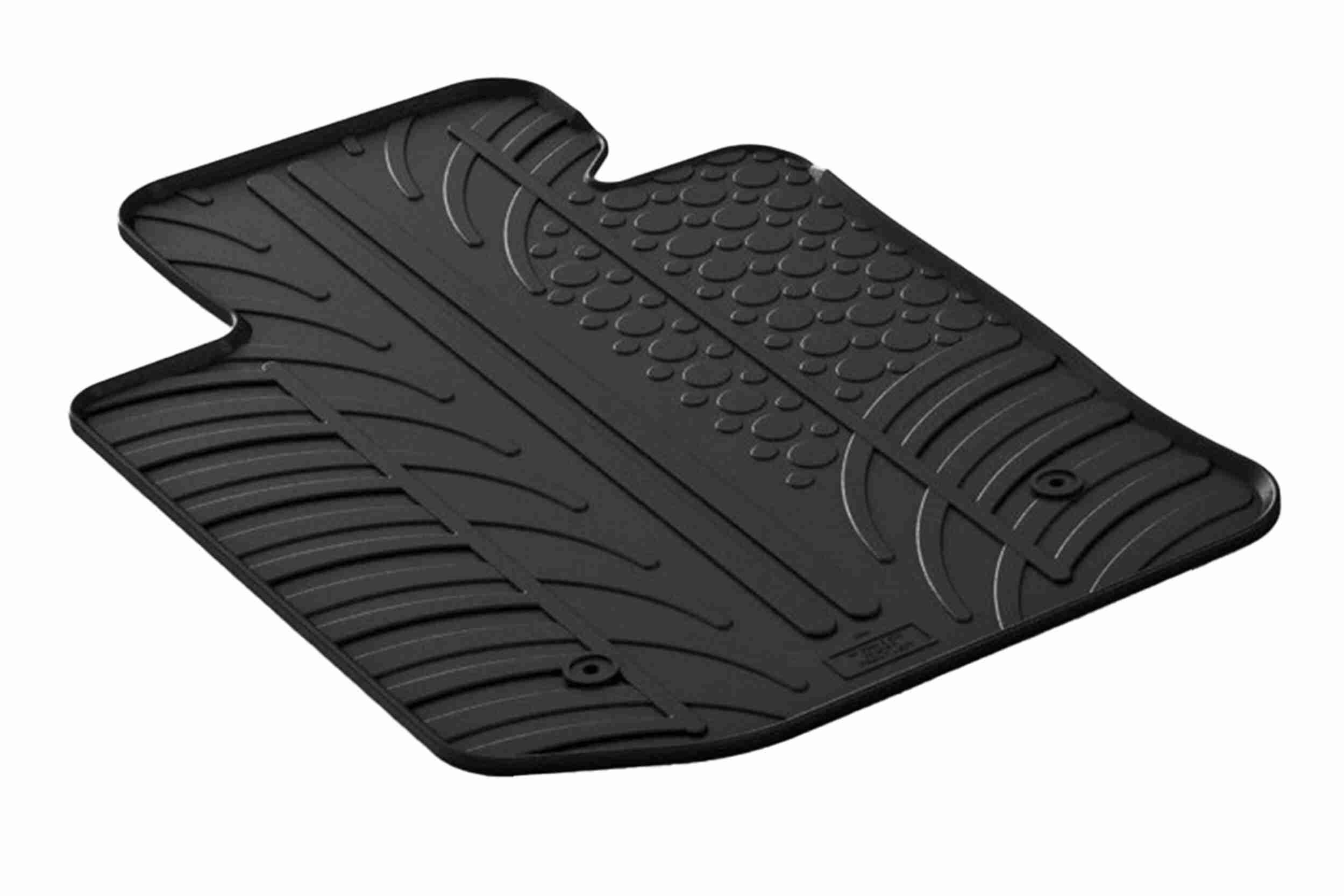 VAICO V20-4973 Floor Mat Set Green Mobility Parts Rubber, Front and Rear
