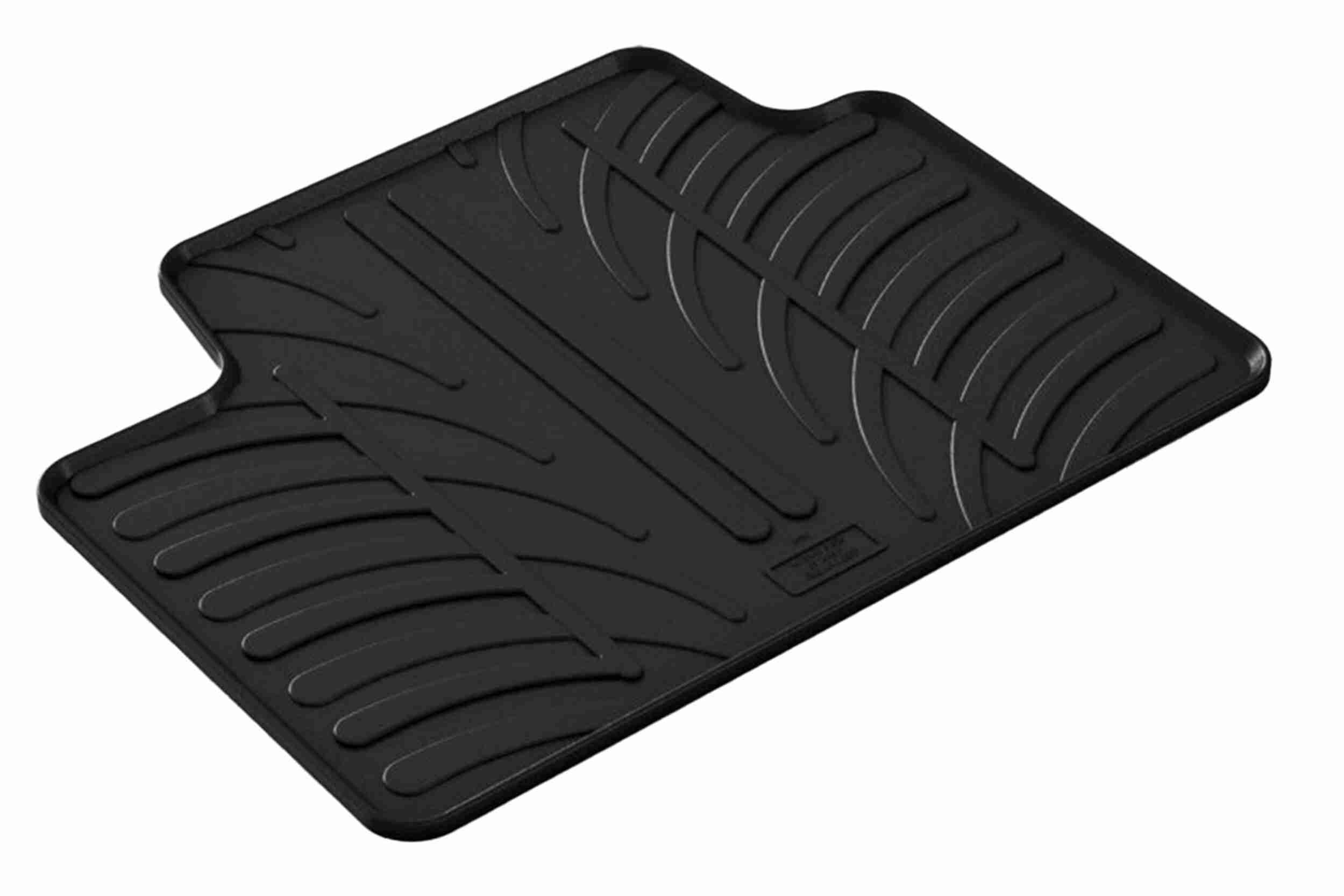 VAICO V20-4973 Floor Mat Set Green Mobility Parts Rubber, Front and Rear thumbnail