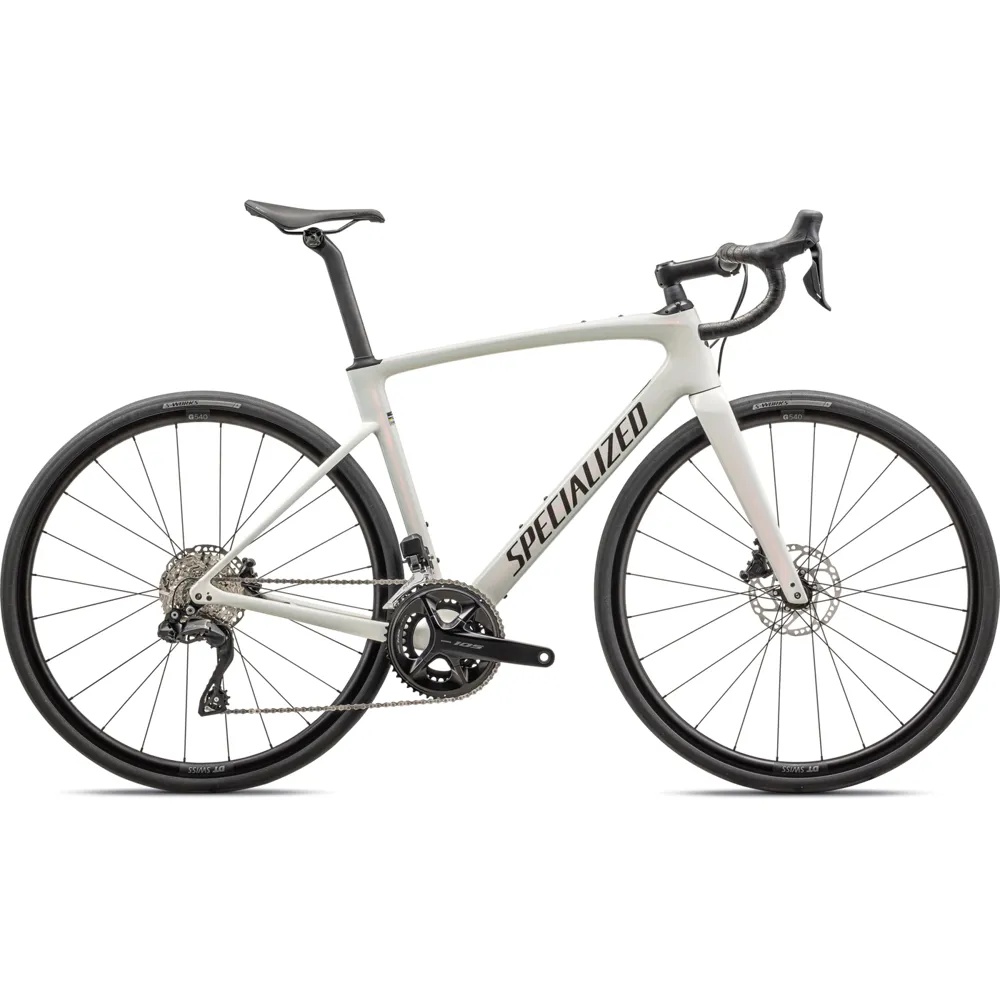 Specialized 2024  Roubaix SL8 Comp Road Bike 44 Red Ghost Pearl Over Dune White/Metallic Obsidian