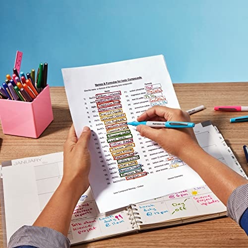 Paper Mate Flair Felt Tip Pens, Bold Tip (1.2 Mm), Assorted Colors, 12 Count thumbnail
