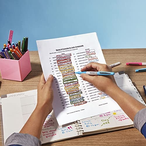 Paper Mate Flair Felt Tip Pens, Bold Tip (1.2 Mm), Assorted Colors, 12 Count thumbnail