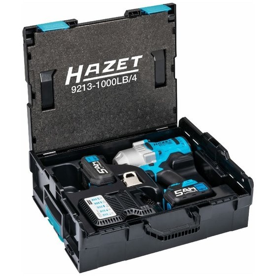 Hazet 9213-1000LB/4 Akku-Schlagschrauber 18 V Anzahl Mitgelieferte Akkus 2 5 Ah Li-Ion BÃ¼rstenlos