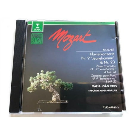 Mozart: Piano Concertos No. 9  Jeunehomme  & No. 23 - Maria-João Pires  Theodor Guschlbauer / Collection Bonsaï / Erato Audio CD / 2292-45935-2