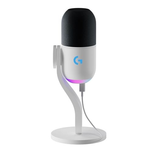 Logitech G Yeti GX - Dynamic RGB Gaming Microphone with LIGHTSYNC in White