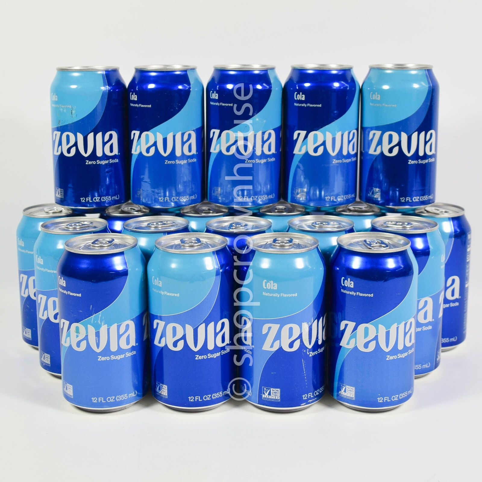 20 Zevia COLA Zero Calories Zero Sugar Vegan Can Soda 12 Fl Oz 12/21/2024
