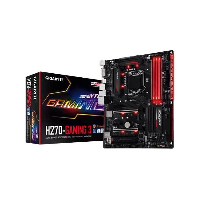 Open Box - GIGABYTE GA-H270-Gaming 3 (rev. 1.0) LGA 1151 ATX Motherboards - Intel