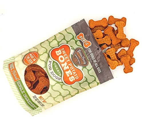 Gaines Family Farmstead Sweet Potato Dog Bones  100% Natural Treats for Small & Large Dogs  Rawhide Alternative for Dog Training (32 Oz. Bag) thumbnail