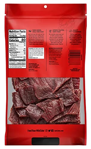 Jack Link's Beef Jerky, Original – Great Everyday Snack, 10g of Protein and 80 Calories, Made with 100% Beef – 96% Fat Free, No Added MSG** – 9 thumbnail