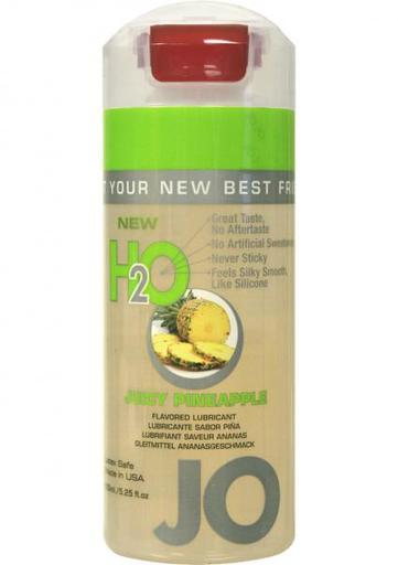 Jo H2o Flavored Water Based Lubricant Juicy Pineapple 5.25 Ounce Package of 3 - All