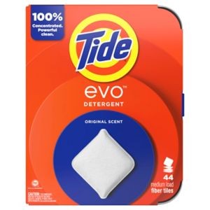 Tide Evo Fiber Tile Laundry Detergent, Original Scent, 44 Ct | CVS