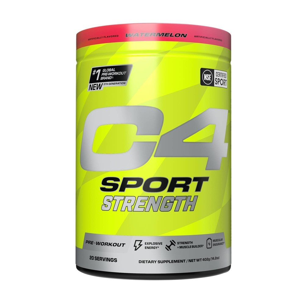 C4 Sport Strength - NSF Certified for Sport Watermelon 20 Servings