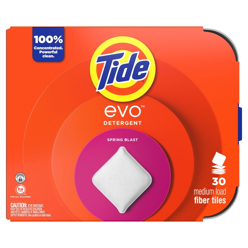 Evo Spring Blast Scent Laundry Detergent Tablets (30-Count)