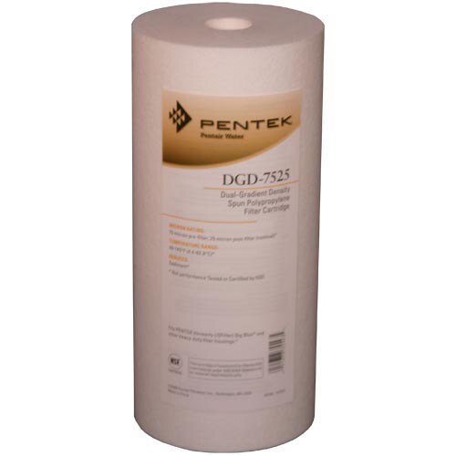 Package of 8 Pentek DGD-7525 Sediment Water Filters 10  X 4.5