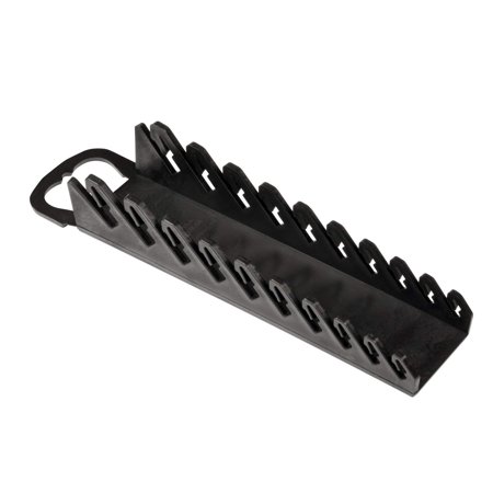 Ernst 5075 Gripper Wrench Organizer  10 Tool  Black
