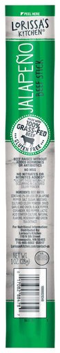 [Case of 12] Jack Link's Lorissa's Kitchen Jalapeno Beef Stick 1 Oz. Packet