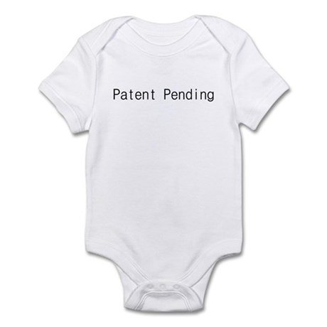 CafePress - Patent Pending (Black Type) Infant Bodysuit - Baby Light Bodysuit  Size Newborn - 24 Months