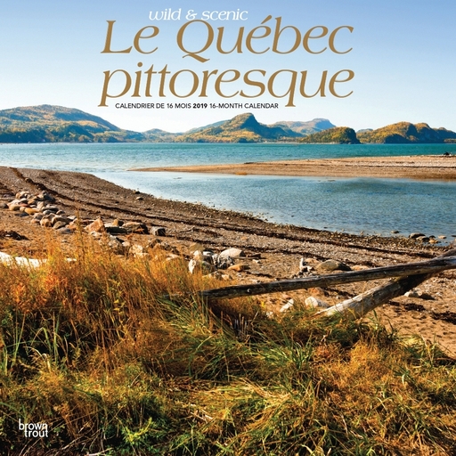 2019 Quebec Wild & Scenic Wall Calendar, by Wyman Publishing