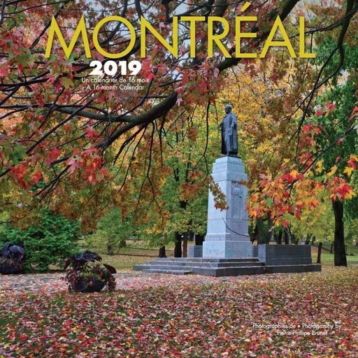 Browntrout Publishers 2019 Montr Al-Wyman Calendar