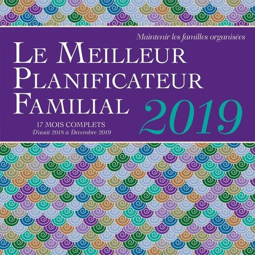 2019 Ultimate Family Planner Wall Calendar, by Wyman Publishing
