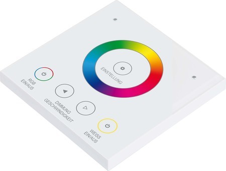 EVN Lichttechnik Funk-Wandpanel RW Ca.20m Ip20 Wprgbww