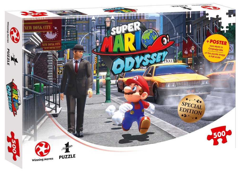 Super Mario Odyssey New Donk City Puzzle