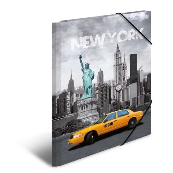 Herma 7263 3x Sammelmappe A4 PP New York