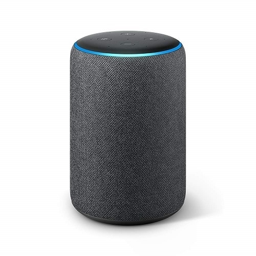 Amazon Echo Plus Smart Speaker with Alexa and Built in Smart Home Hub (2nd Generation) - Charcoal, Grey