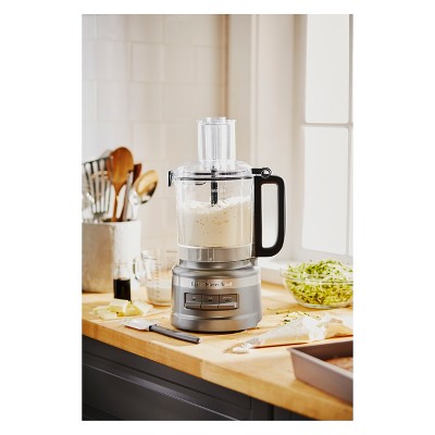 KitchenAid® 9 Cup Food Processor  Contour Silver  KFP0918 thumbnail