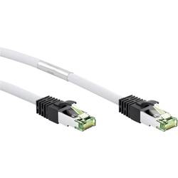 Wentronic 55123 - 0.5 M - Cat8.1 - S/FTP (S-STP) - RJ-45 - RJ-45 -...