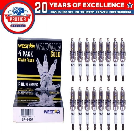 16x 90919-01210 SP-9657 SK20R11 3297 Spark Plugs Iridium Camry/Rav4