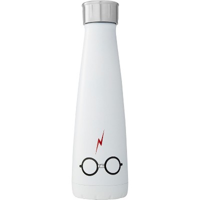 Harry Potter S'IP by S'well 15oz Stainless Steel the Boy Who Lived Water Bottle White, String