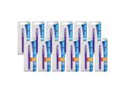 Paper Mate Flair Felt Tip Pen, 0.7mm, Medium Point, Purple Ink, 12-Count