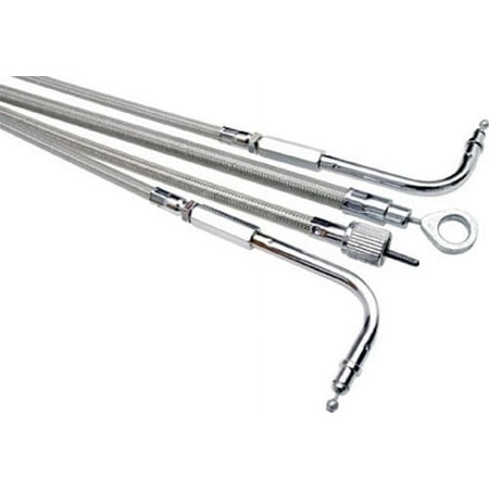 Motion Pro 66-0255 Armor Coat Stainless Steel Throttle Cable