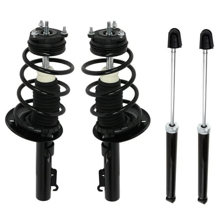 ECCPP Complete Struts Spring Assembly Front and Rear Struts Shock Coil Spring Fit for 2008-2011 for Ford Focus - 272257 5796