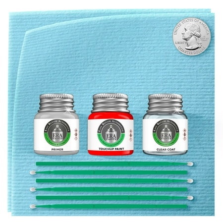 ERA Paints 764/9764 - Pearl Silver Metallic for MERCEDES Exact Match Touch up Paint Jar - Premium Kit