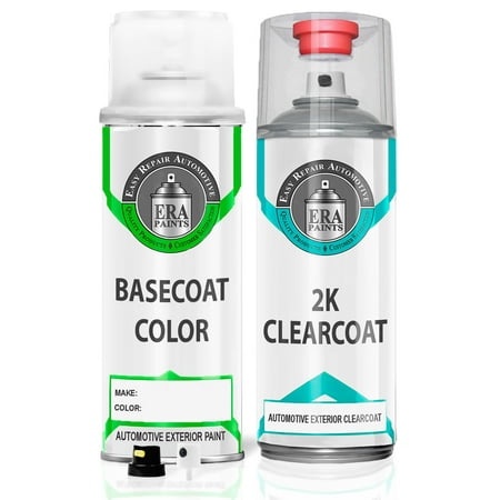 ERA Paints 764/9764 - Pearl Silver Metallic for MERCEDES Exact Match Touch up Paint Spray - 2K Essential Kit