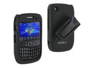 Body Glove - Snap-on Case for BlackBerry Curve 8530 - Black
